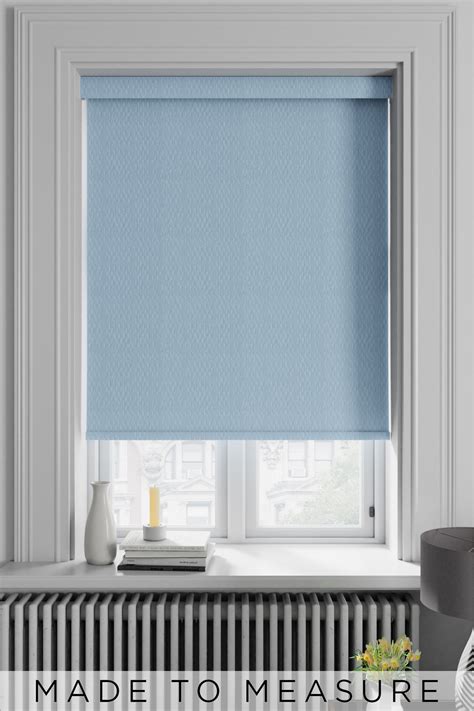 Buy Arden Marina Blue Made To Measure Blackout Roller Blind From The
