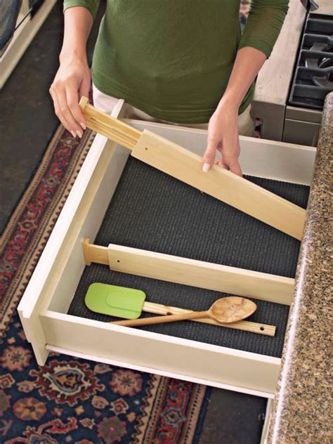 Try gently hammering from underneath (with the drawer shut) to shake the contents of the drawer around. DIY Adjustable Drawer Dividers - DIY projects for everyone!