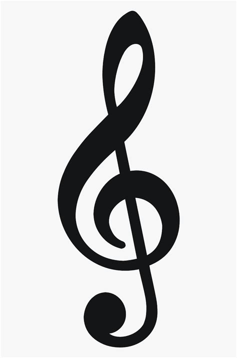 Musical Note Note Treble Key Png Image Treble Clef Free Transparent