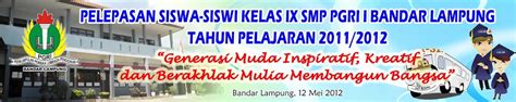 Kumpulan Desain Baner Perpisahan Siswa 2018