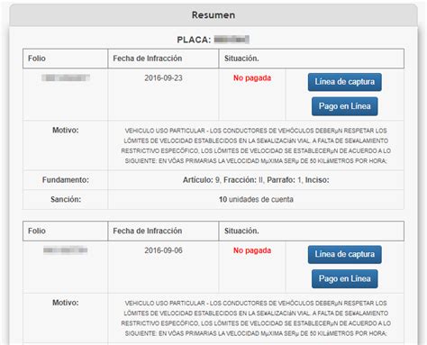 Multas De Transito Cdmx Consulta De Infracciones En Df