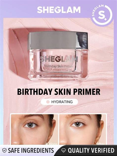 SHEGLAM Birthday Skin Primer Invisible Pore Color Correcting Primer