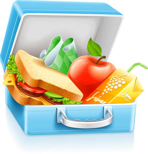 Download Lunchbox School Meal Clip Art Lunch Box Vector Png Image