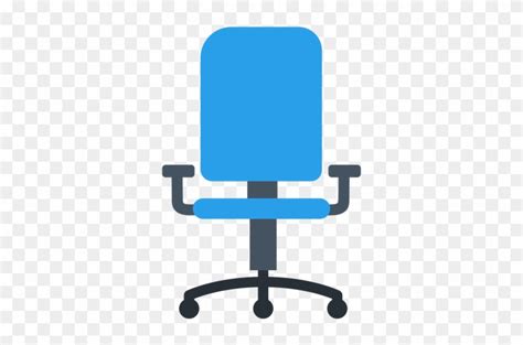 20 icons icon format available: Blue Office Chair Clipart - Office Chair Icon Png - Free ...