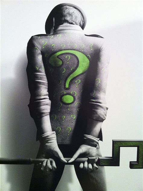 Examine the wall and you'll punch through it. A look at Arkham City's Riddler - Gematsu