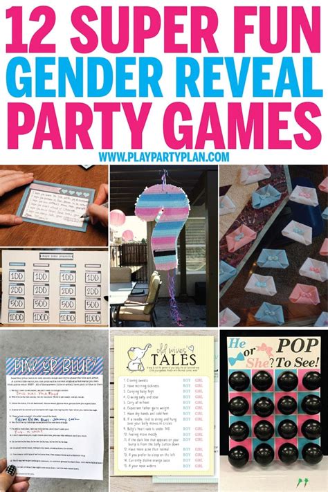 12 Of The Best Gender Reveal Party Games Ever Play Party Plan