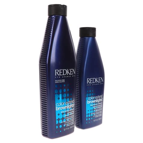 Redken Color Extend Brownlights Blue Shampoo 101 Oz And Color Extend