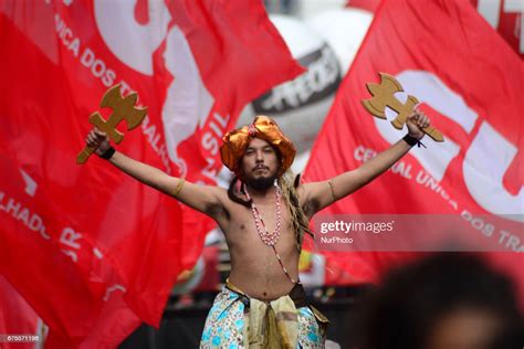 People Take Part In The Labour Day March Held In Downtown São Paulo News Photo Getty Images