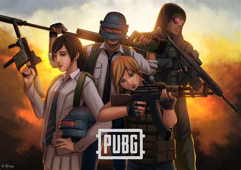 Anime Pubg Hd Wallpapers Wallpaper Cave