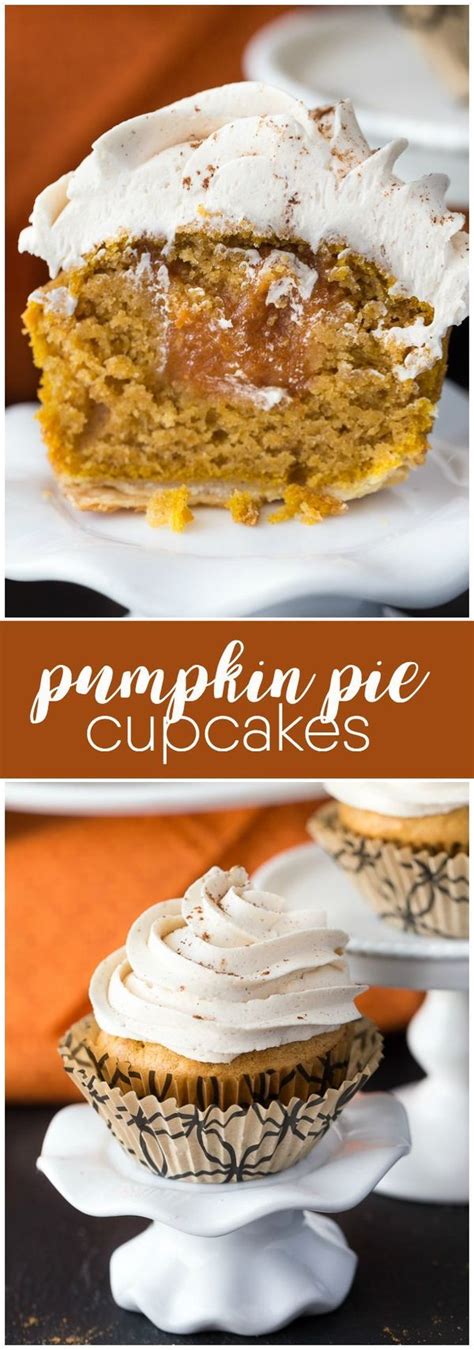 Pumpkin Pie Cupcakes Recipe Pumpkin Pie Cupcake Recipes Pumpkin