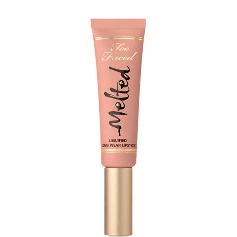too faced pardon my french melted liquified long wear lipstick melted nude lookfantastic th