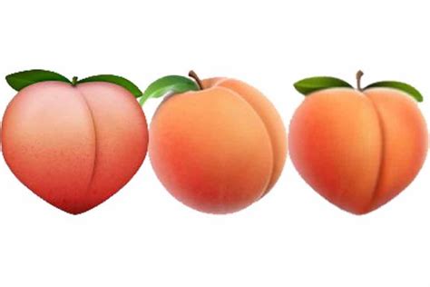 Apple S Peach Emoji Looks Like A Bum Again Iphone Users Everywhere