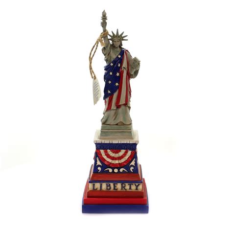 Jim Shore America The Beautiful Polyresin Statue Of Liberty Patriotic