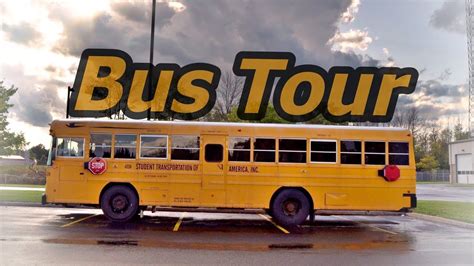 School Bus Tour Youtube