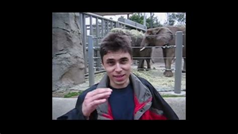 Me At The Zoo Jawed Karim Vidio Pertama Kali Unggah Di Youtube Youtube