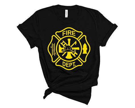 Firefighter Shirts Fire Department Firefighter Superhero Firefighting Shirts Fire Station