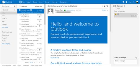 Outlook is crowned with a clean and sleek interface that will make users feel comfortable while keeping it intuitive at all download скачать microsoft outlook : Outlook.com, Microsoft updated their web mail | I Saw ...