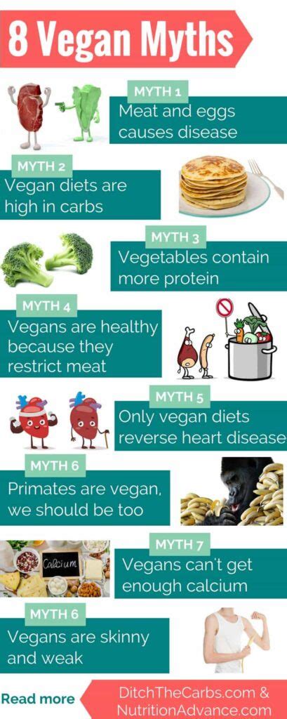 Top 8 Vegan Myths Is Veganism Healthy Or Keto Ditch The Carbs