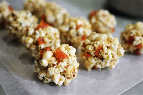 Quick And Easy Popcorn Balls Recipe Healthy Work Snacks Quick