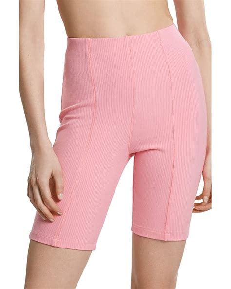 Juicy Couture Ribbed Biker Shorts 6pm