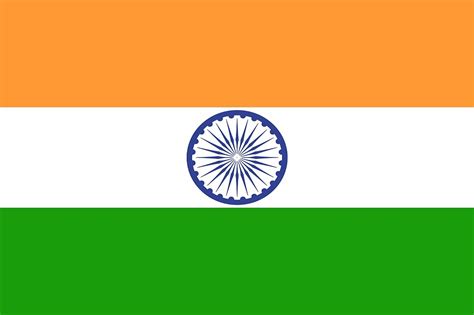 The constitution of india, in 1950, recognized hindi in devanagari script as the official language of union as per article 343. Indian Flag: Meaning, Significance, History and National ...