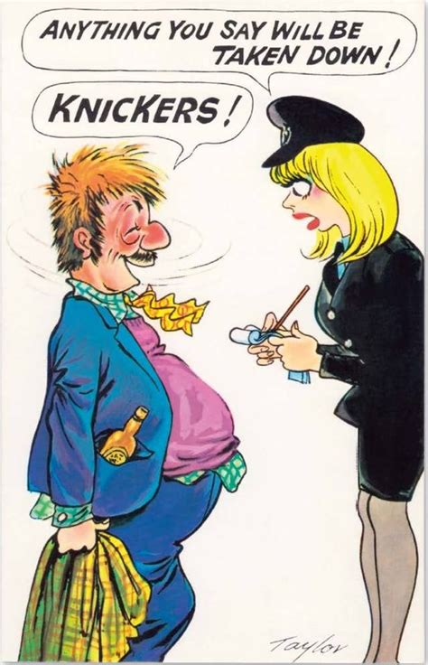 Postcards That Hark Back To A Quainter Period In British Sexism Funny Cartoon Pictures