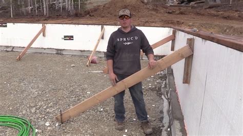 How To Build Icf Walls For Below Grade Crawl Space Or Foundations