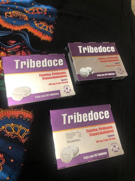 Tribedoce Vitamins Vitaminas B Complex B1b6b12 Thiamine Etsy