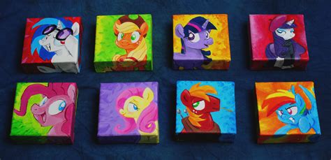 My Little Pony Paintings By Sophiecabra On Deviantart