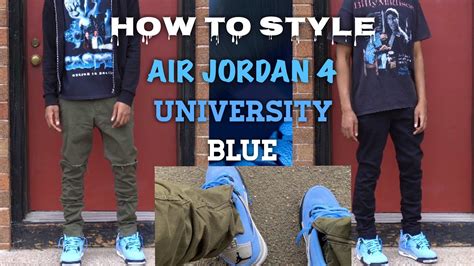 Https://tommynaija.com/outfit/university Blue Jordan 4 Outfit Ideas