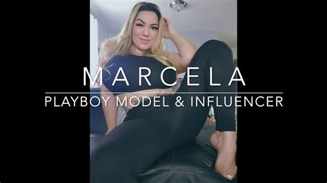 Latin Babe Marcela Playboy Model Influencer Youtube