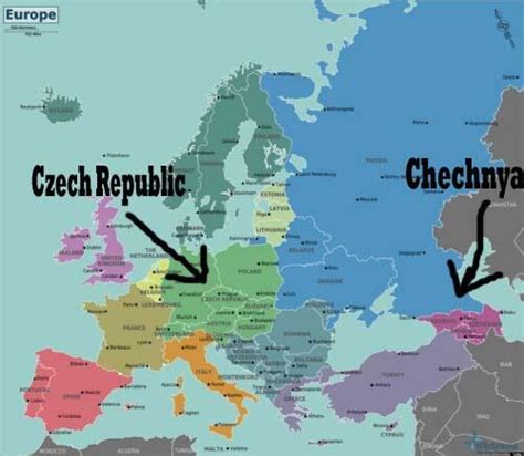 Chechnya Is Not Czech Republic Twitter Reminds Itself Tweets