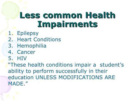 Other Health Impairment 2