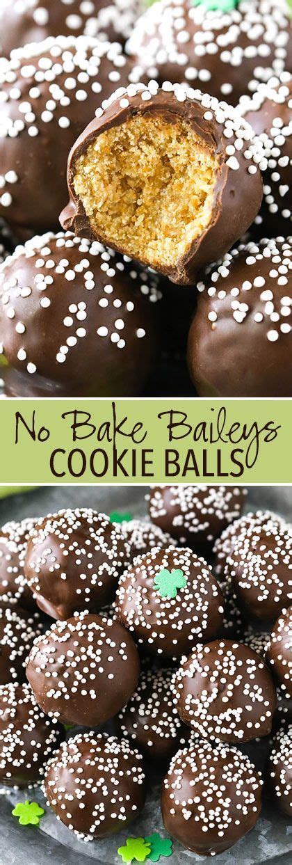 Try our selection of traditional and alternative christmas desserts for the festive season. No Bake Baileys Irish Cream Cookie Balls | Recipe ...