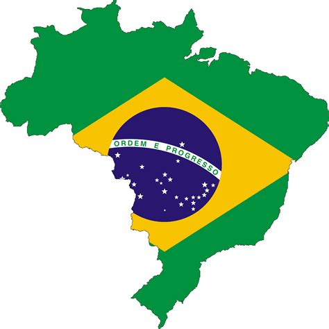 Download Brazil Flag Map Royalty Free Stock Illustration Image Pixabay