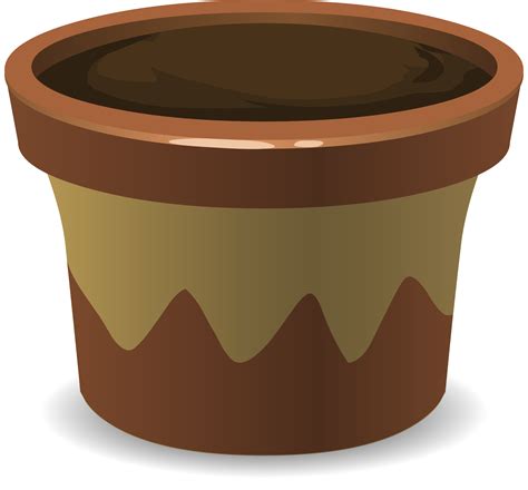 Planting Clipart Potted Plant Planting Potted Plant Transparent Free