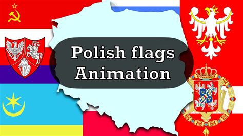 historical polish flags animation youtube