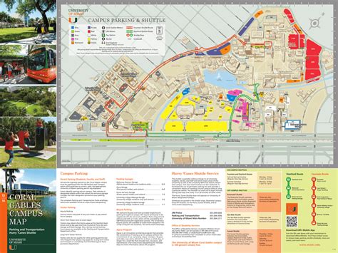 University Of Miami Parking Map Map Of The World