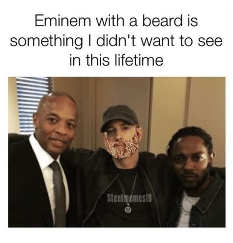 Eminem With A Beard Is Something I Didnt Want To See In This Lifetime