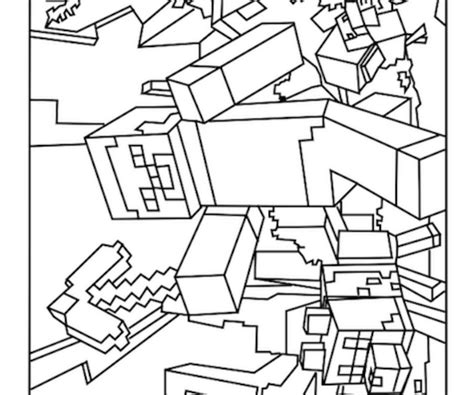 Get Free Printable Lego Minecraft Coloring Pages Pictures Colorist