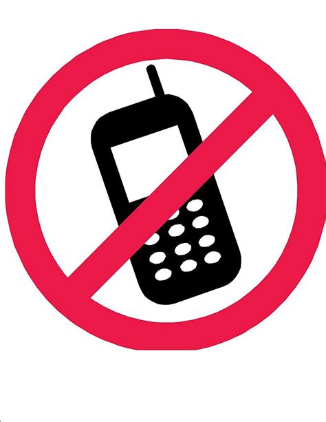 No Cell Phone Icon Clipart Best