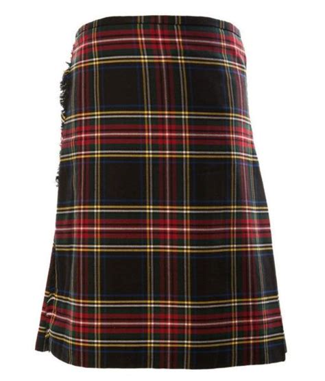 Black Stewart Tartan Kilt Tartan Kilt Kilts For Sale Stewart Tartan