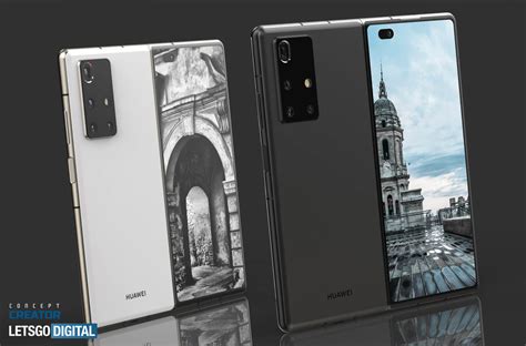 De mate 10 wordt één van de eerste smartphones met een dubbele camera achterop én voorop. Huawei Mate X2 5G opvouwbare telefoon | LetsGoDigital