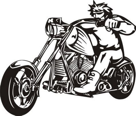 Vintage Motorcycle Clipart Free Download On Clipartmag