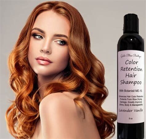 Shampoo For Color Treated Hair Retains And Protects Color Wash Etsy