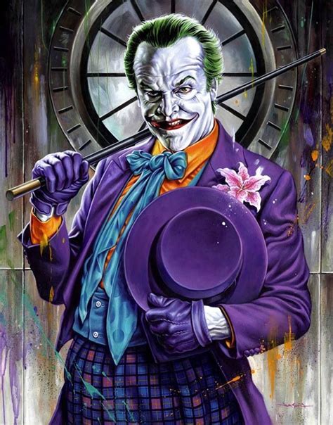 Fan Art Joker Jack Nicholson Batman Joker Joker Art Joker