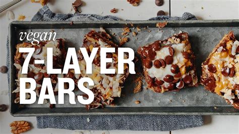 Mix well until light and fluffy. Vegan 7-Layer Bars | Minimalist Baker Recipes - YouTube