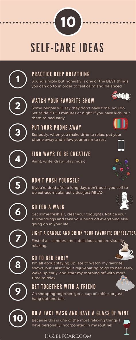 10 Self Care Ideas Start Practicing Some Well Deserved Self Care An