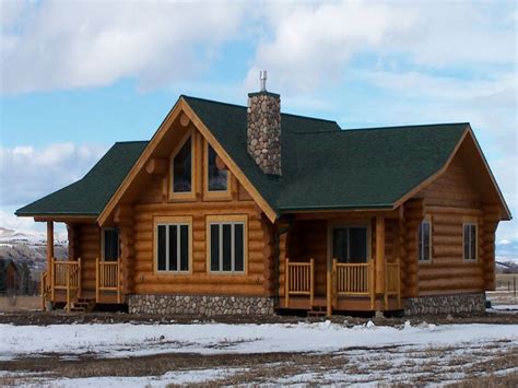 Triple Wide Mobile Log Cabins Log Cabin Double Wide Mobile Homes Lrg