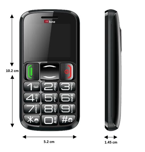 Ttfone Mercury 2 Tt200 Big Button Mobile Phone